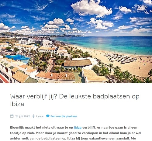 Mooiste plekken op Ibiza