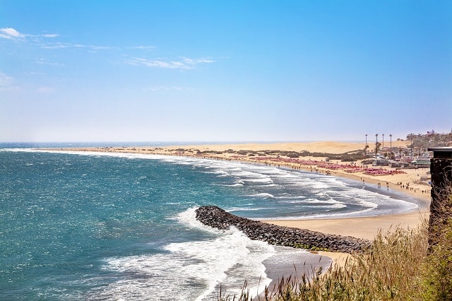 Gran Canaria mooiste plekken - Playa del Ingles